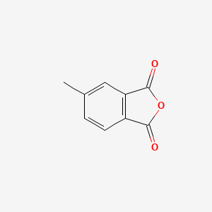 molecular formula C9H6O3 B1346929 4-Methylphthalic anhydride CAS No. 1938-61-0