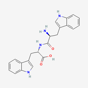 molecular formula C22H22N4O3 B1346934 Trp-Trp CAS No. 20696-60-0