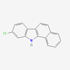 11H-Benzo(a)carbazole, 2-chloro-