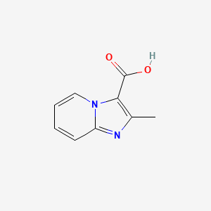 molecular formula C9H8N2O2 B1346943 2-Methylimidazo[1,2-a]pyridine-3-carboxylic acid CAS No. 21801-79-6