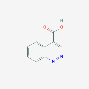molecular formula C9H6N2O2 B1346944 Cinnoline-4-carboxylic acid CAS No. 21905-86-2