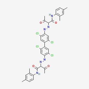molecular formula C36H32Cl4N6O4 B1346950 Lemon CAS No. 22094-93-5