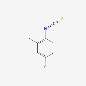 molecular formula C8H6ClNS B1346955 4-Chloro-2-methylphenyl isothiocyanate CAS No. 23165-53-9
