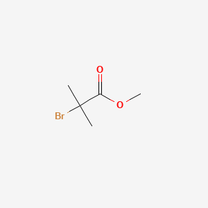 molecular formula C5H9BrO2 B1346958 methyl 2-bromo-2-methylpropanoate CAS No. 23426-63-3