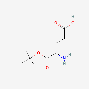 molecular formula C9H17NO4 B1346995 (S)-4-Amino-5-(tert-butoxy)-5-oxopentanoic acid CAS No. 25456-75-1