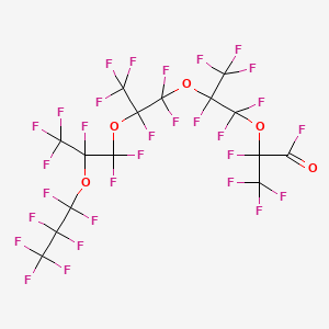 Perfluoro-2,5,8,11-tetramethyl-3,6,9,12-tetraoxapentadecanoyl fluoride