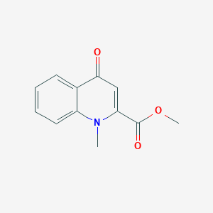 molecular formula C12H11NO3 B13470037 Methyl 1-methyl-4-oxo-1,4-dihydroquinoline-2-carboxylate CAS No. 67976-96-9