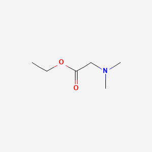 molecular formula C6H13NO2 B1347004 Ethyl 2-(dimethylamino)acetate CAS No. 33229-89-9