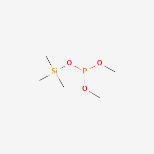 molecular formula C5H15O3PSi B1347009 Dimethyl trimethylsilyl phosphite CAS No. 36198-87-5