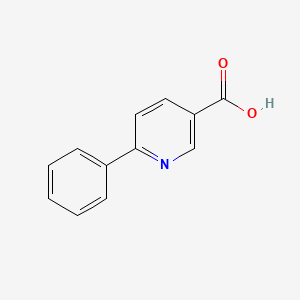 molecular formula C12H9NO2 B1347016 6-Phenylnicotinic acid CAS No. 29051-44-3