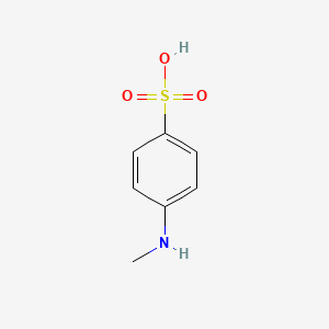 molecular formula C7H9NO3S B1347024 4-(Methylamino)benzenesulfonic acid CAS No. 24447-99-2