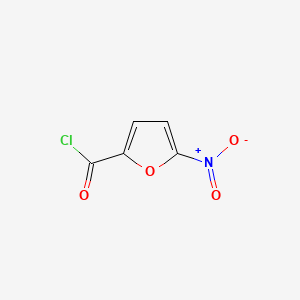 molecular formula C5H2ClNO4 B1347027 5-硝基-2-呋喃甲酰氯 CAS No. 25084-14-4