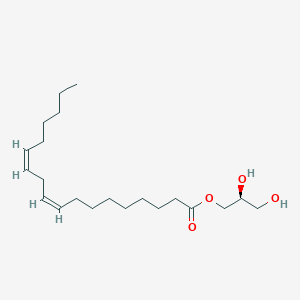molecular formula C21H38O4 B134703 alpha-Glyceryl linoleate CAS No. 67968-46-1