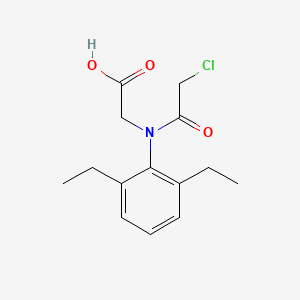 molecular formula C14H18ClNO3 B1347031 Diethatyl CAS No. 38725-95-0