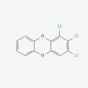 molecular formula C12H5Cl3O2 B1347032 1,2,3-Trichlorodibenzo-p-dioxin CAS No. 54536-17-3