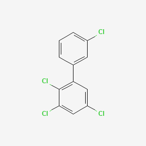 molecular formula C12H6Cl4 B1347033 2,3,3',5-Tetrachlorobiphenyl CAS No. 70424-67-8