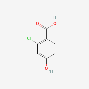 molecular formula C7H5ClO3 B1347034 2-Chloro-4-hydroxybenzoic acid CAS No. 56363-84-9