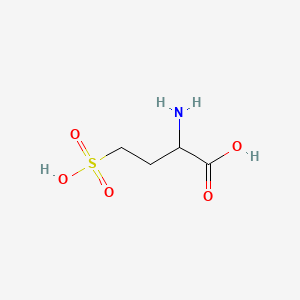 molecular formula C4H9NO5S B1347035 Homocysteic acid CAS No. 504-33-6