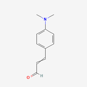 molecular formula C11H13NO B1347037 3-[4-(Dimethylamino)phenyl]prop-2-enal 