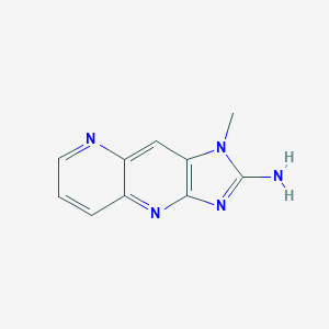 molecular formula C10H9N5 B134704 1-Methylimidazo[4,5-b][1,5]naphthyridin-2-amine CAS No. 157730-37-5