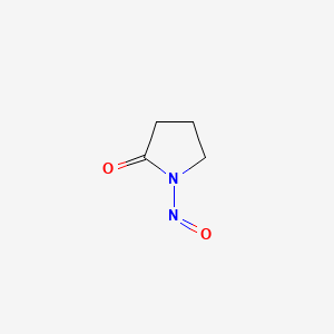 molecular formula C4H6N2O2 B1347042 2-Pyrrolidinone, 1-nitroso- CAS No. 54634-49-0