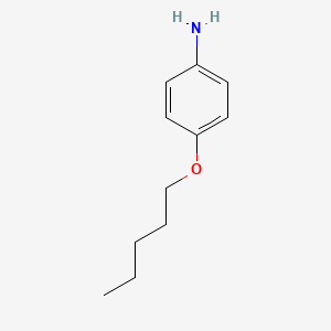 molecular formula C11H17NO B1347054 4-Pentyloxyaniline CAS No. 39905-50-5
