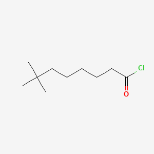 molecular formula C10H19ClO B1347055 Neodecanoyl chloride CAS No. 40292-82-8