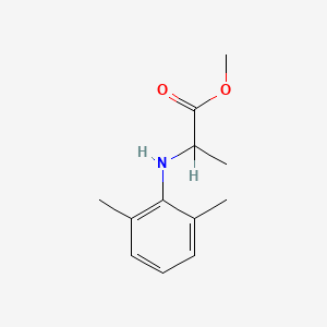 Methyl N-(2,6-dimethylphenyl)-DL-alaninate