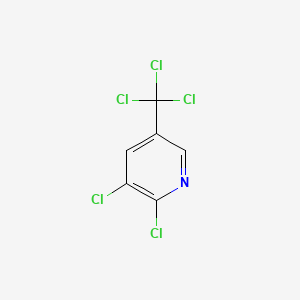 molecular formula C6H2Cl5N B1347059 2,3-Dichloro-5-(trichloromethyl)pyridine CAS No. 69045-83-6