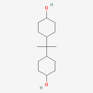 molecular formula C15H28O2 B1347063 4,4'-Isopropylidenedicyclohexanol CAS No. 80-04-6