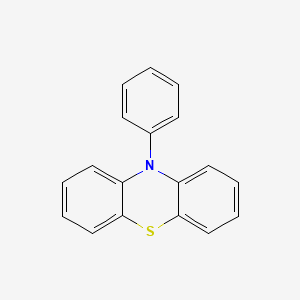molecular formula C18H13NS B1347068 10-Phenyl-10h-phenothiazine CAS No. 7152-42-3