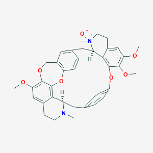 molecular formula C38H40N2O7 B134707 Insularine-2-N-oxide CAS No. 152579-37-8