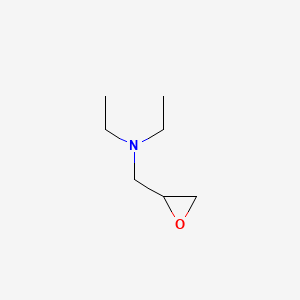 molecular formula C7H15NO B1347072 Glycidyldiethylamine CAS No. 2917-91-1
