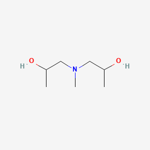 molecular formula C7H17NO2 B1347073 n-methyldiisopropanolamine CAS No. 4402-30-6