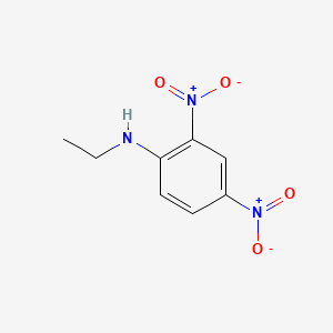molecular formula C8H9N3O4 B1347090 N-Ethyl-2,4-dinitroaniline CAS No. 3846-50-2