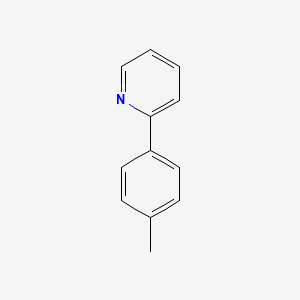 molecular formula C12H11N B1347097 2-(p-Tolyl)pyridine CAS No. 4467-06-5