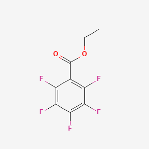 molecular formula C9H5F5O2 B1347099 Ethyl pentafluorobenzoate CAS No. 4522-93-4
