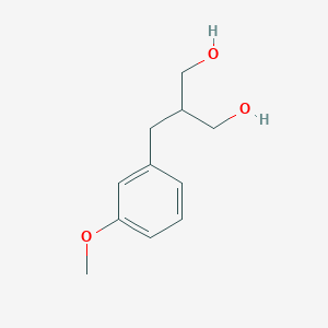 molecular formula C11H16O3 B134710 2-[(3-Methoxyphenyl)methyl]propane-1,3-diol CAS No. 77756-13-9