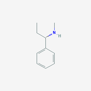 molecular formula C10H15N B13471017 (S)-N-Methyl-1-phenylpropan-1-amine 