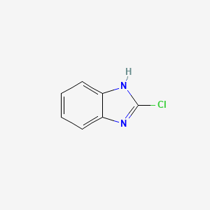 molecular formula C7H5ClN2 B1347102 2-Chlorobenzimidazole CAS No. 4857-06-1