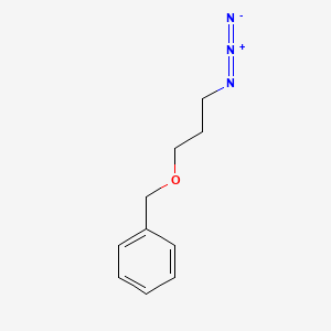 molecular formula C10H13N3O B13471029 [(3-Azidopropoxy)methyl]benzene 
