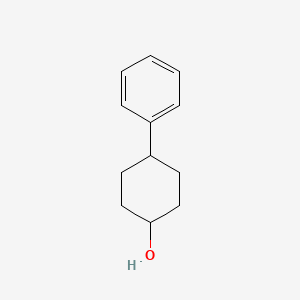 molecular formula C12H16O B1347103 4-苯基环己醇 CAS No. 5437-46-7