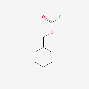 molecular formula C8H13ClO2 B1347107 Cyclohexylmethyl chloroformate CAS No. 6099-86-1