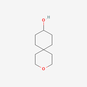 molecular formula C10H18O2 B13471083 3-Oxaspiro[5.5]undecan-9-ol 