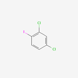 molecular formula C6H3Cl2I B1347110 2,4-Dichloro-1-iodobenzene CAS No. 29898-32-6