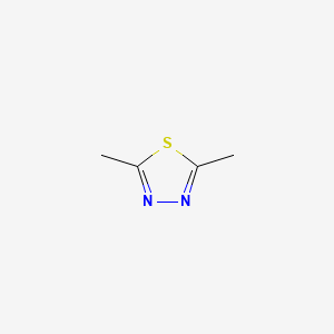 molecular formula C4H6N2S B1347112 2,5-Dimethyl-1,3,4-thiadiazole CAS No. 27464-82-0