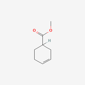 molecular formula C8H12O2 B1347113 methyl cyclohex-3-ene-1-carboxylate CAS No. 6493-77-2