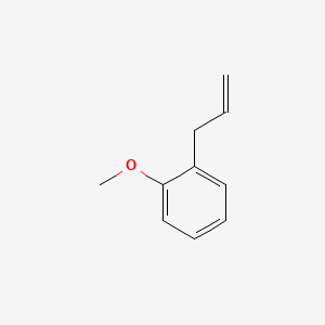 molecular formula C10H12O B1347116 2-烯丙基苯甲醚 CAS No. 3698-28-0