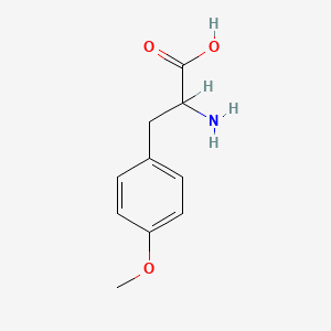 molecular formula C10H13NO3 B1347117 H-DL-TYR(ME)-OH CAS No. 3308-72-3