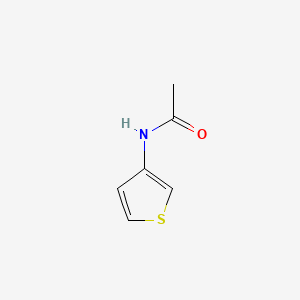 molecular formula C6H7NOS B1347118 N-(3-噻吩基)乙酰胺 CAS No. 42602-67-5